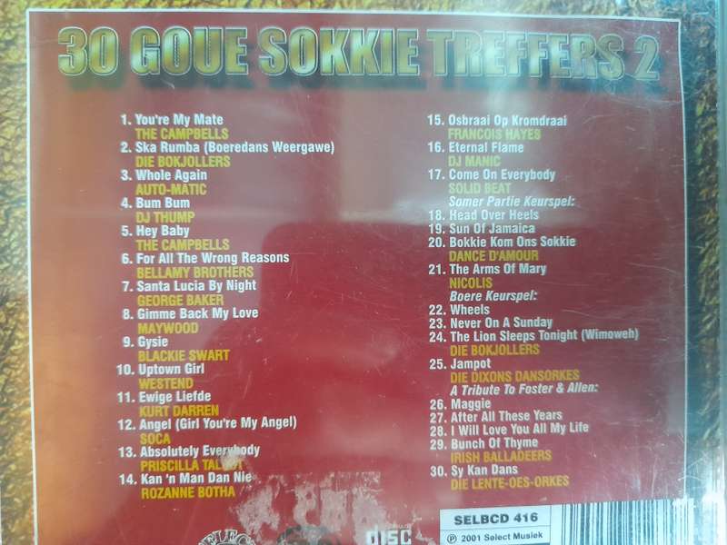 30 Goue Sokkie Treffers 2