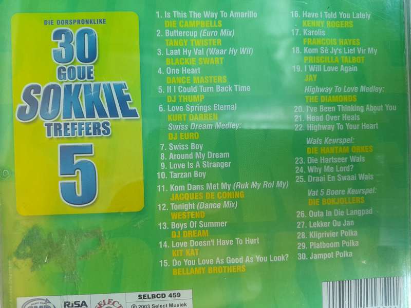 30 Goue Sokkie Treffers 5