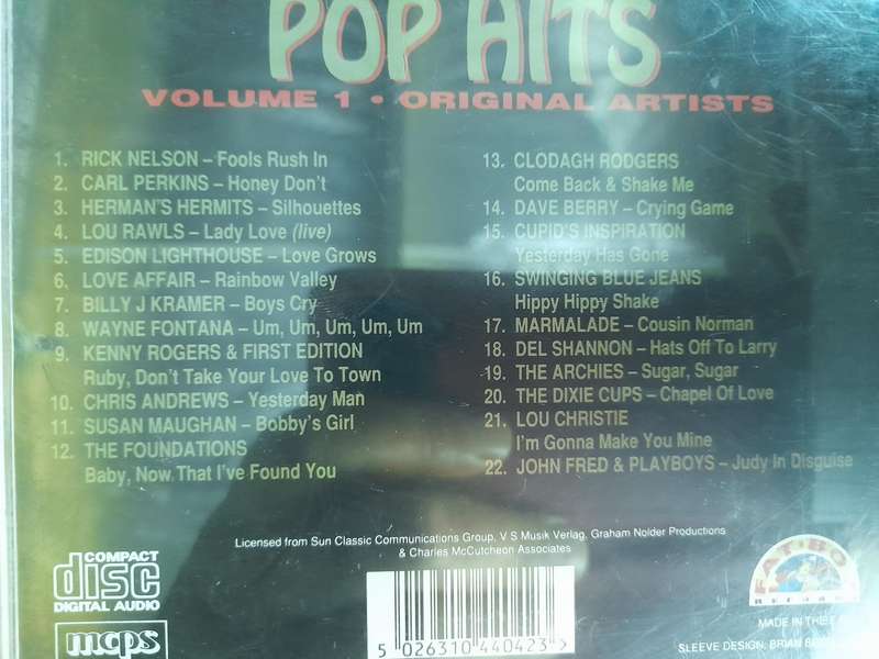 Pop Hits - Volume one