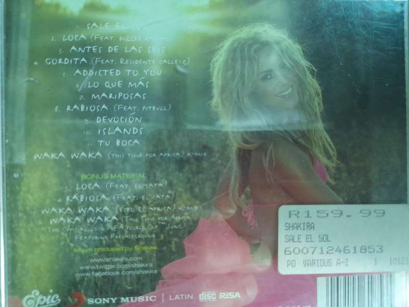 Shakira - Sale el sol