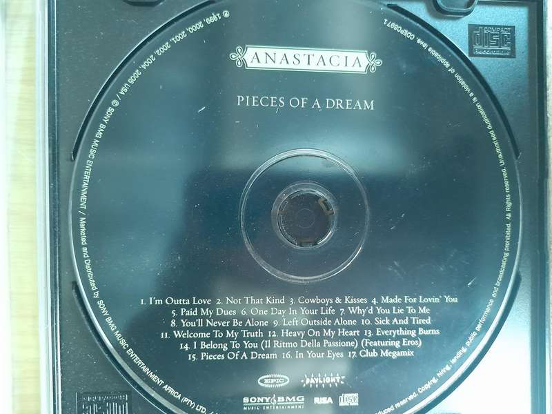 Anastacia - Pieces of a dream