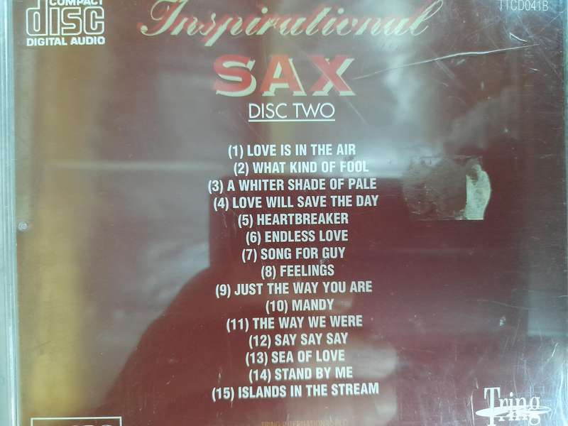 Inspirational Sax - Disc two