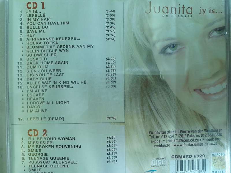 Juanita Du Plessis - jy is (include bonus CD)