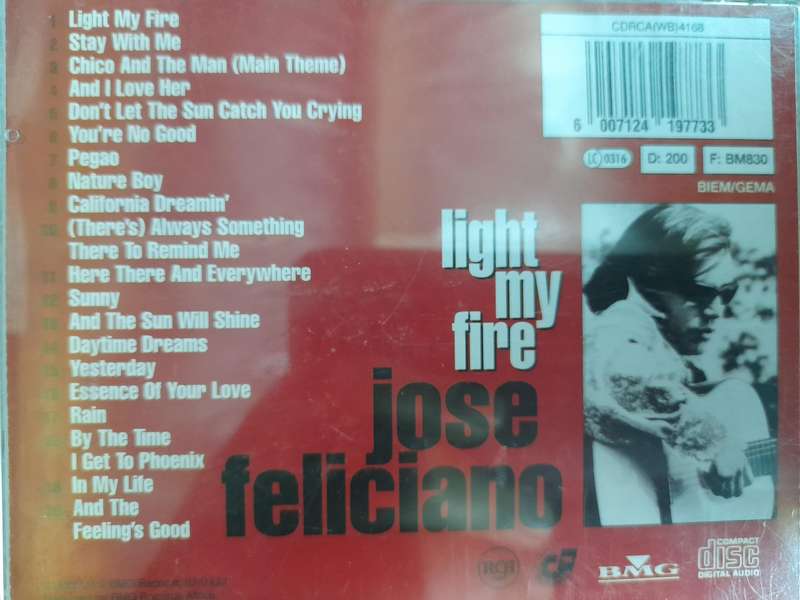 Jose Feliciano - Light my fire
