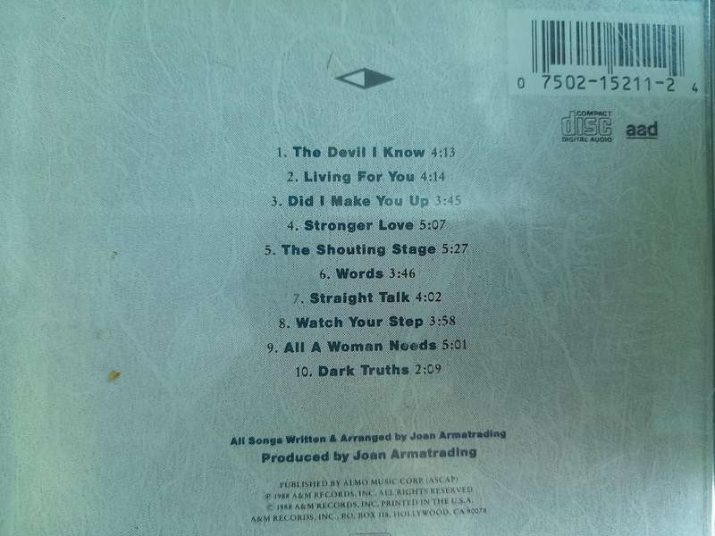 Joan Armatrading - The Shouting Stage