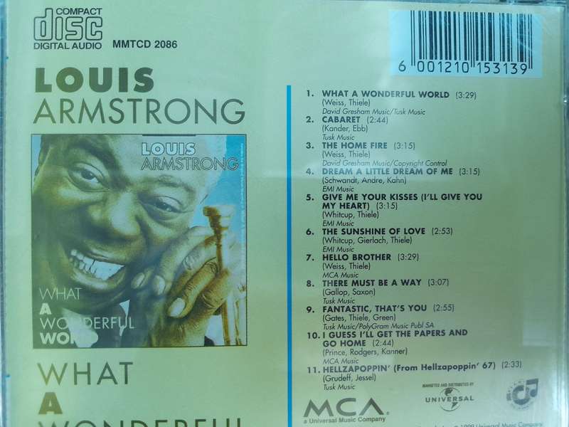 Louis Armstrong - What a wonderful world