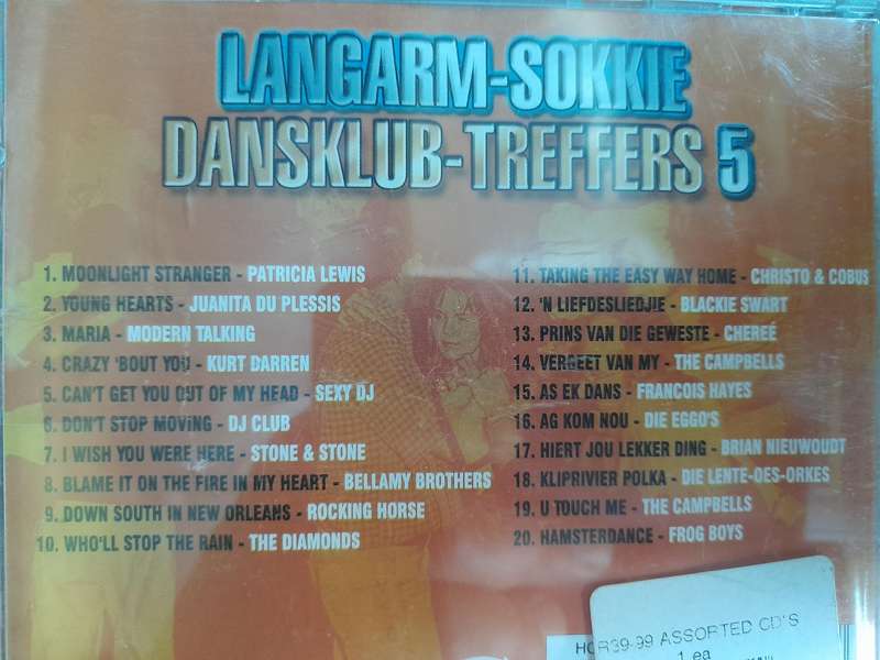 Langarm Sokkie - Dansklub treffers 5