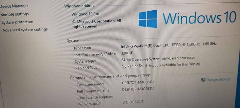 Acer extensa 5620Z as is