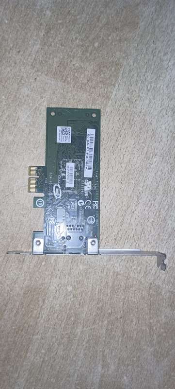 Dell Broadcom BCM95722A2202G Gigabit PCIe 1x R7DX1 Placa