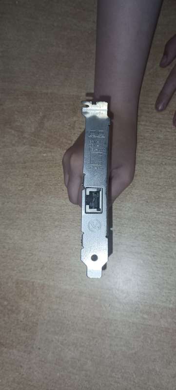 Dell Broadcom BCM95722A2202G Gigabit PCIe 1x R7DX1 Placa