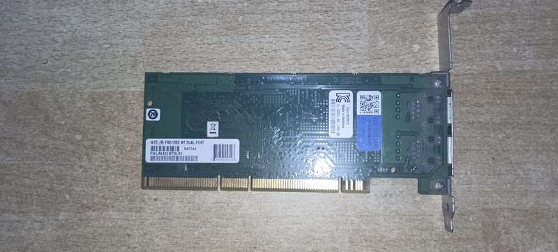 Intel PWLA8492MT PRO/1000 MT Dual port Server adaptor