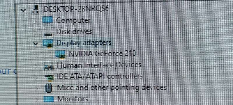 Gigabyte Nvidia Geforce 210 Graphics card