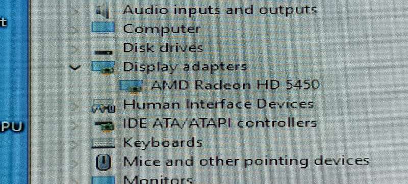 AMD Radeon HD5450 512mb