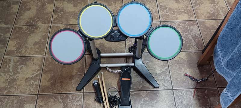 PS3 Harmonix Drum Set Untested