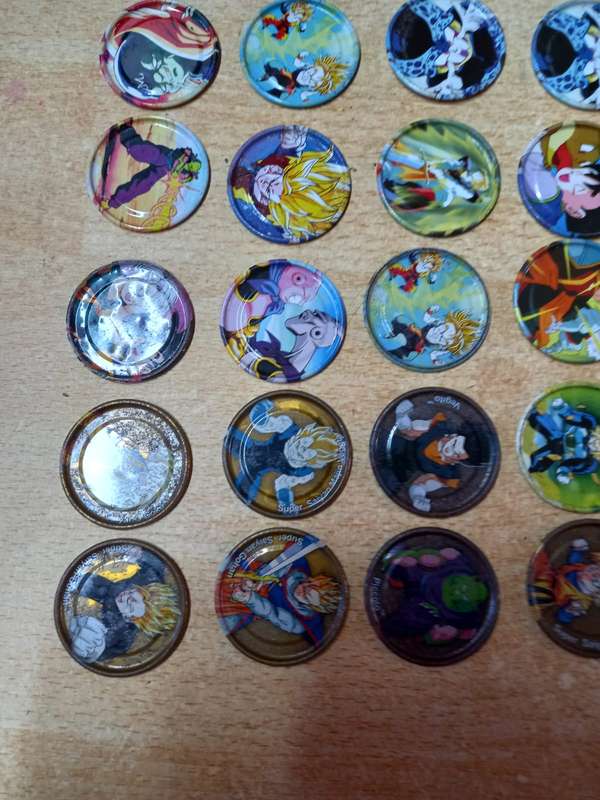 Tazos Dragon Ball Z - well used