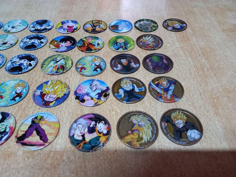 Tazos Dragon Ball Z - well used