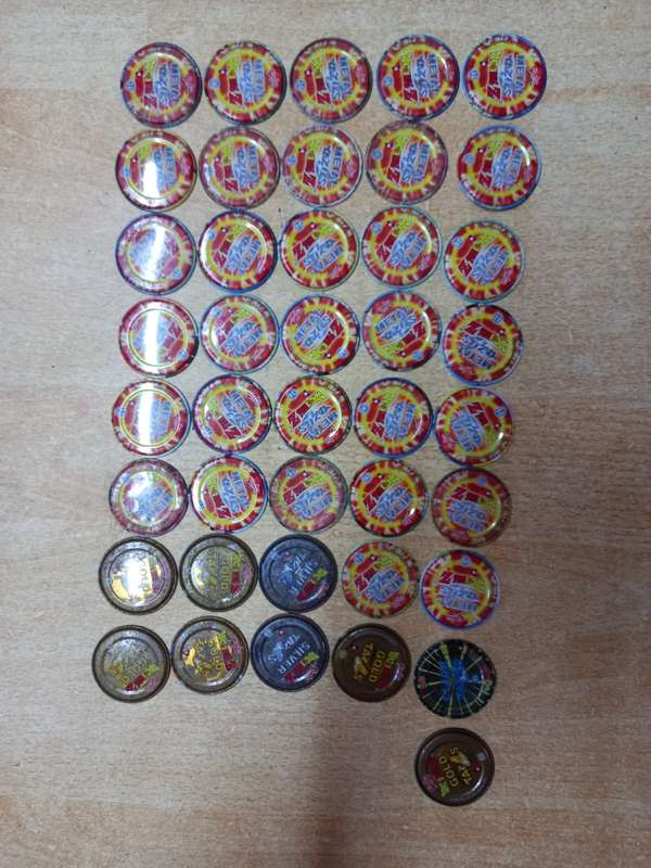 Tazos Dragon Ball Z - well used