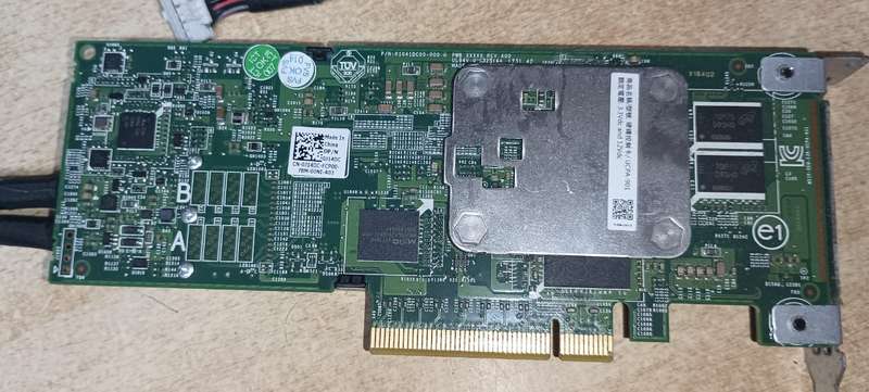 Dell PERC H755 RAID Controller card 405-AAXT with cables and extras