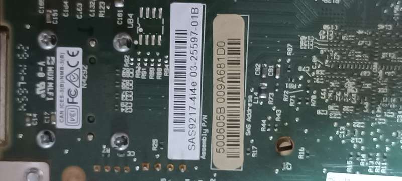 HP 9217-4i4e-HP- FH PCIe-x8 RAID Controller