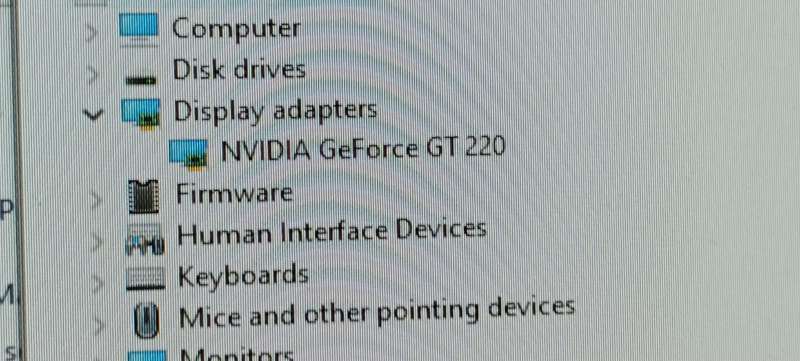 Nvidia Geforce GT 220 1GB  DDR2 PCI-E