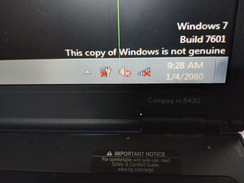 HP Compaq nc8340 Laptop