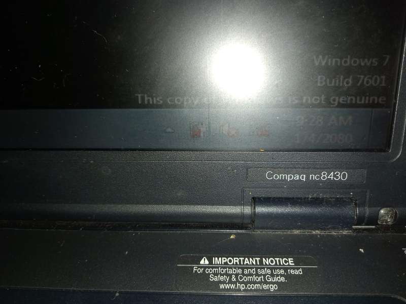 HP Compaq nc8340 Laptop