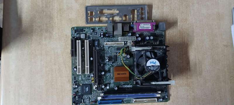 MS9158E+ Ddr 1 Motherboard Combo