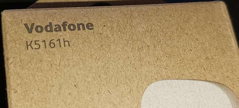 Vodafone 4G modem USB K5161H