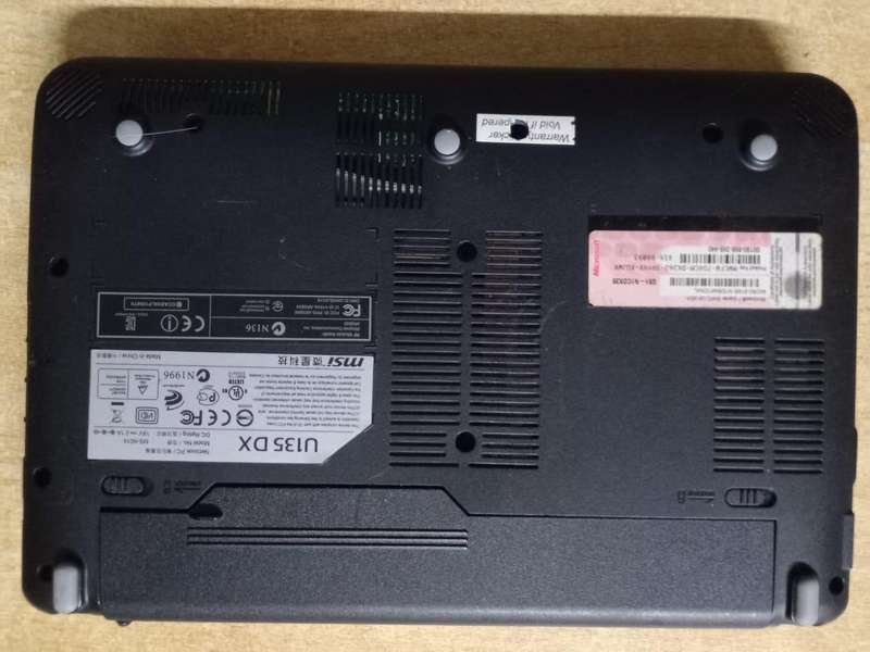 MSI U135DX laptop