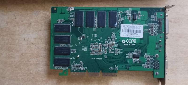 FX5500 256mb Nvidia graphics card