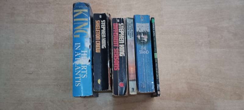 Stephen King Novels x 6