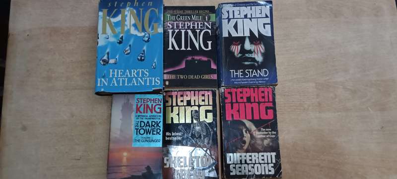 Stephen King Novels x 6