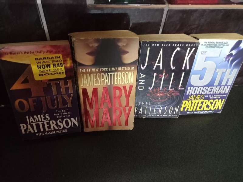 James Patterson x 4 books