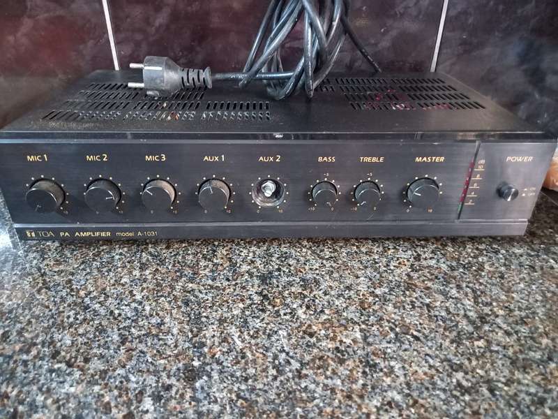 TOA PA Amplifier Model A-1031