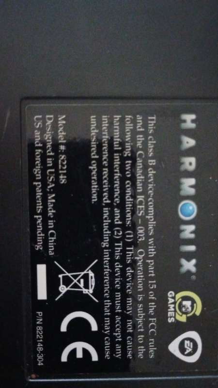 PS3 Harmonix Drum Set Untested