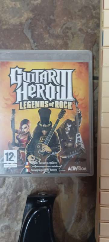 PS3 Guitar hero Fender Stratocastor Guitar as is- untested