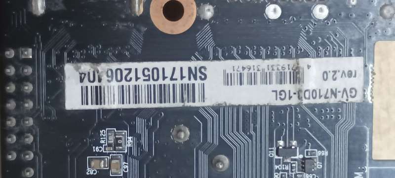 GIGABYTE 1GB Graphics Card GV-N710D3-1GL