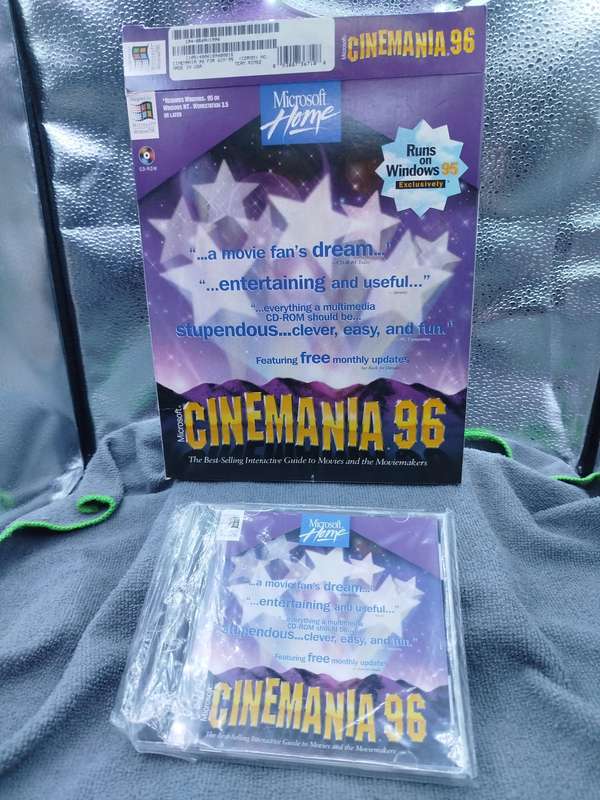 PC Microsoft Cinemania 96
