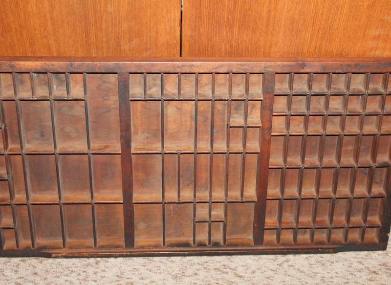 Vintage Printers Tray