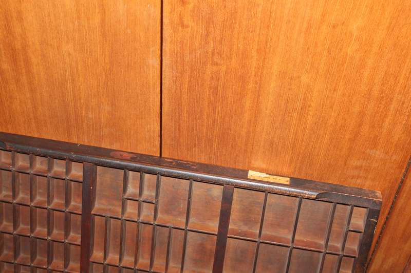 Vintage Printers Tray