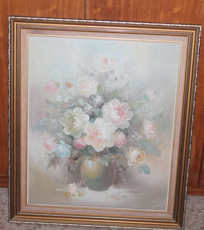 Oil Painting of Flowers