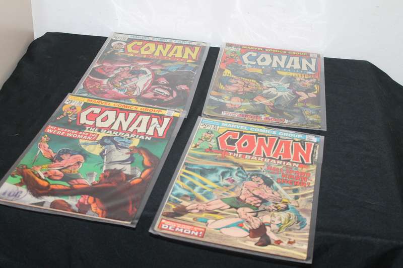 Conan The Barbarian 4 Comic's