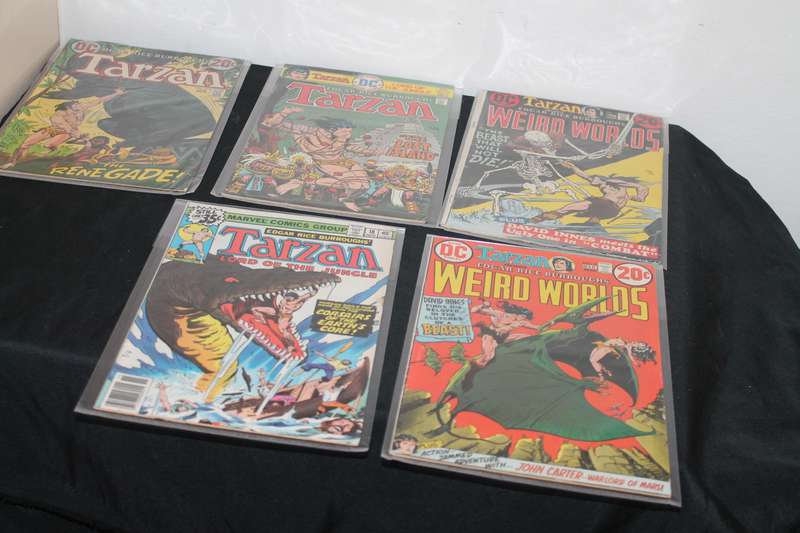5 Tarzan Comic's