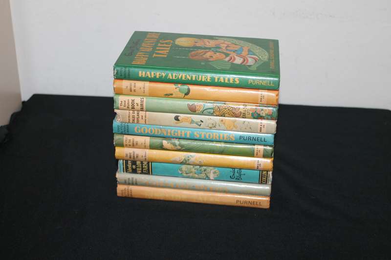10 Enid Blyton Hard Cover Books Lot 1