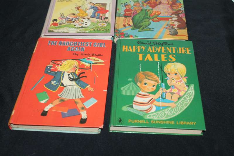 10 Enid Blyton Hard Cover Books Lot 1