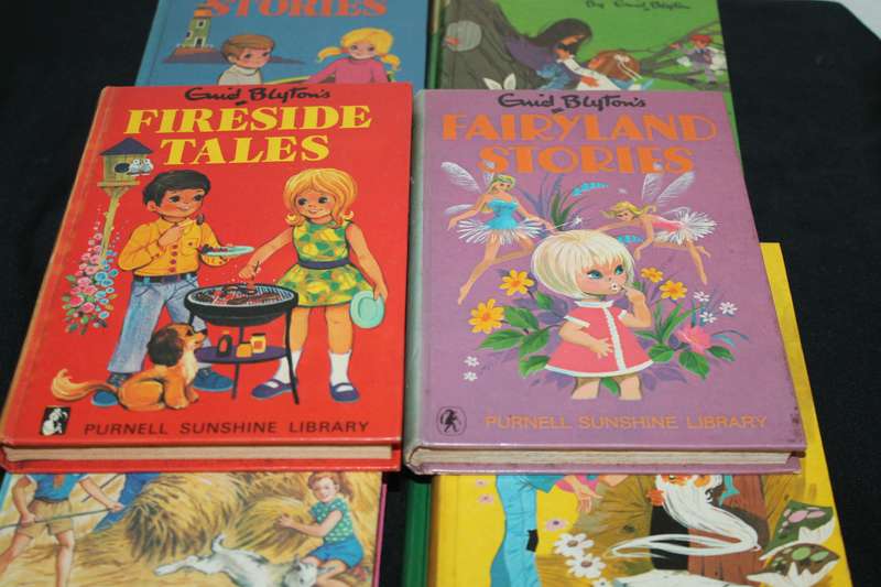 10 Enid Blyton Hard Cover Books Lot 1