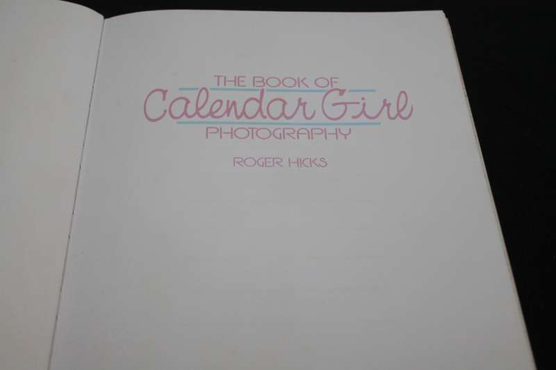 Book of Calendar Girls Photography Roger Hicks