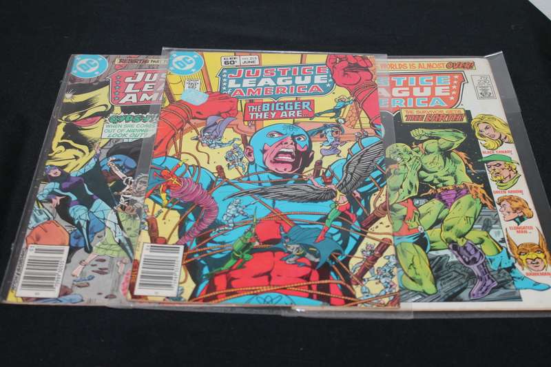 3 Justice League Comic's