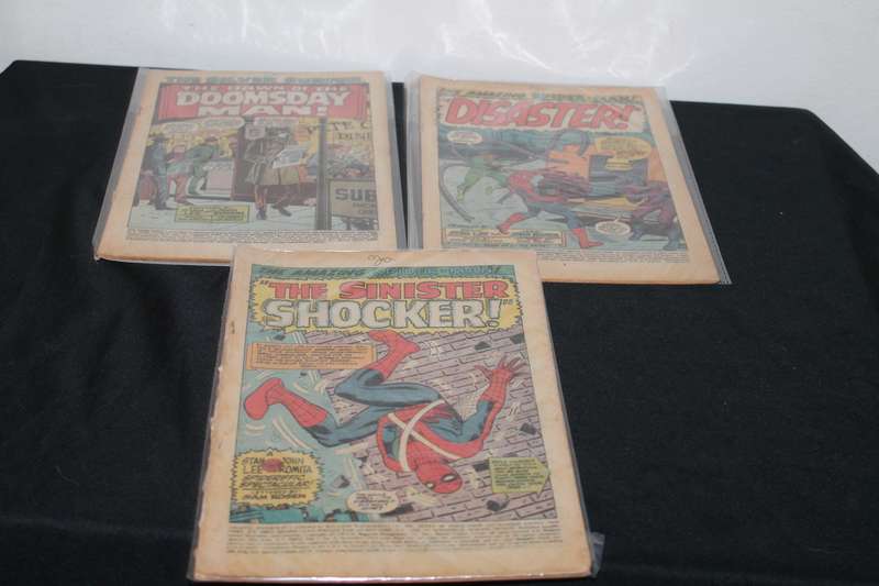 3 Comic's No Covers