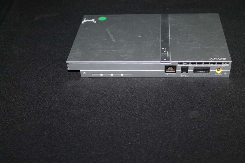PlayStation 2 Slim with Remote, Game Cables and memory card